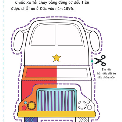 Cắt, Gấp, Tô Màu - Các Loại Phương Tiện