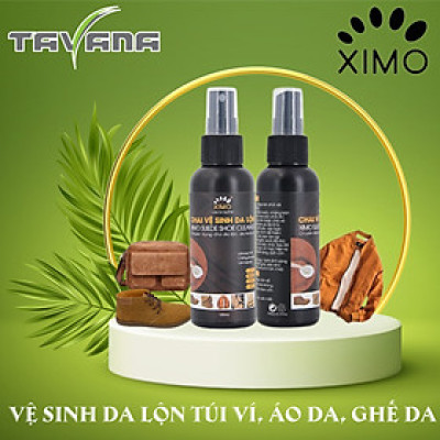 Chai Vệ Sinh Giày Đồ Da Lộn Túi, Ví, Áo, Ghế Giúp Làm Sạch, Chăm Sóc, Chống Mốc XIMO