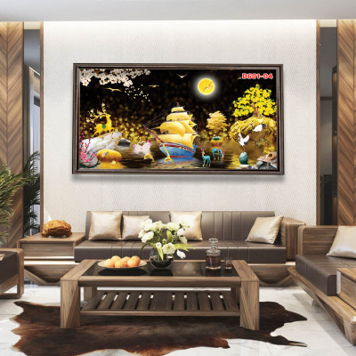 D601 01 Tranh kính Hiện đại đẹp sang trọng ( được chọn mẫu)