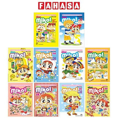 Combo Manga - Nhóc Miko! Cô Bé Nhí Nhảnh: Tập 11 - 20 (Bộ 10 Tập)