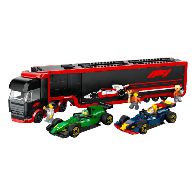 Đồ Chơi Lắp Ráp Xe Vận Chuyển Xe Đua F1 LEGO CITY 60445 (1086 chi tiết)