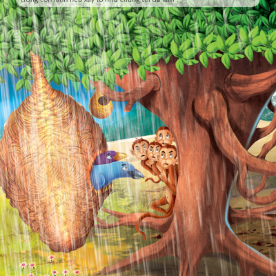 Những Câu Chuyện Đạo Đức Đặc Sắc – Chim Và Khỉ