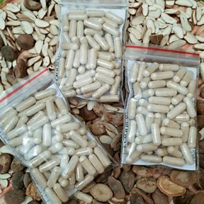 Hạt sang trắng rừng Tây Bắc các vấn đề về dạ dày, bao tử như đại tràng,trào ngược dạ dày,ợ hơi,ợ chua,ăn uống khó tiêu,dạ dày khuẩn HP, hang vị - Hạt sang trắng đã tán nhỏ và nhồi viên nang - Mã số 1050