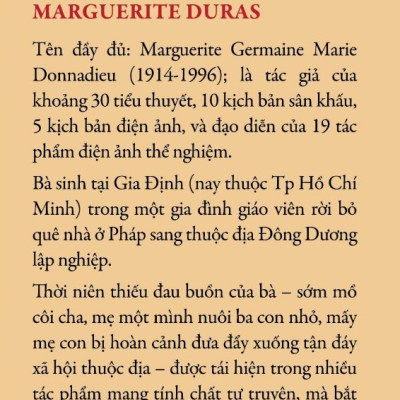ĐẬP CHẮN THÁI BÌNH DƯƠNG - Marguerite Duras (tiểu thuyết, bìa mềm)