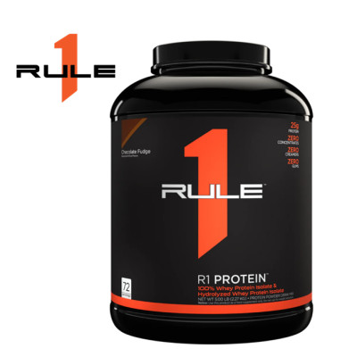 Thực phẩm tăng cơ Rule 1 Protein Isolate/ Hydrolysate 4.8-5.01lb tặng Rule 1 Shaker