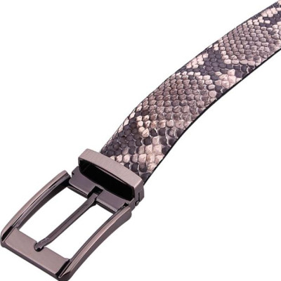 Thắt Lưng Nam Da Trăn Đầu Kim Huy Hoàng HT4306 - Da Nguyên Thủy