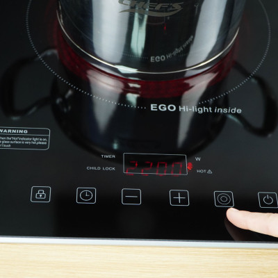 Bếp hồng ngoại đôi Chefs EH-DHL321 - HÀNG CHÍNH HÃNG