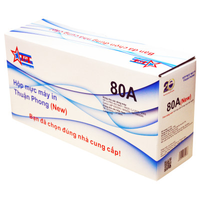Hộp mực Thuận Phong 80A / 05A (TỰ NẠP) dùng cho máy in HP M401/ M425/ P2035/ P2055 / Canon LBP 251/ 6300/ MF411/ 5980 – Hàng Chính Hãng