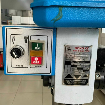 MÁY KHOAN CÔN TARO 1M2 (XUẤT KHẨU ĐI HÀN QUỐC) HỒNG KÝ HK-KC12T - HÀNG CHÍNH HÃNG