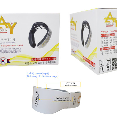 Máy Massage Cổ 5D aYosun TG – F600Premium ( Hàng Chính Hãng )