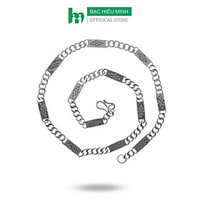 Dây Chuyền Nam Bạc Hiểu Minh DBN018S Bạc Ta 8 chỉ
