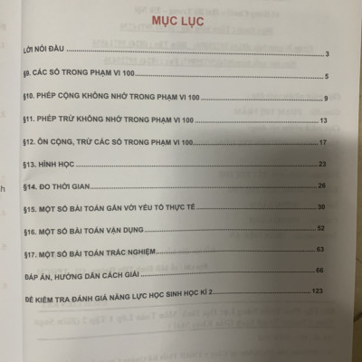 Bài tập phát triển năng lực học sinh môn Toán lớp 1 tập 2
