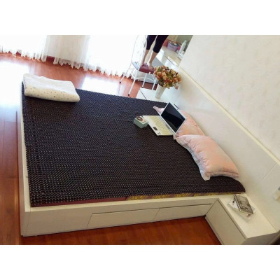 Chiếu Hạt Gỗ Cẩm Cao Cáp - Kích Thước 1,8mx2m hạt 1.2cm ( video , hình thật )