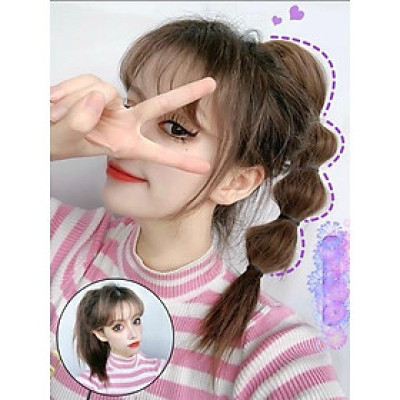 tóc ngoặm hồ lô ngắn 40cm 