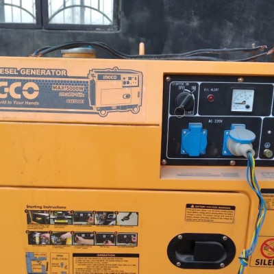MÁY PHÁT ĐIỆN ĐỘNG CƠ DẦU 4 THÌ, OHV 3.0KVA INGCO GSE30001 - HÀNG CHÍNH HÃNG