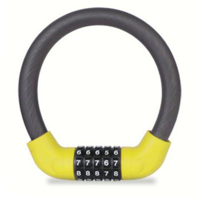 Combo xe đạp Khóa xe đạp 5 số vàng+Đèn pha siêu sáng+Đèn led hậu