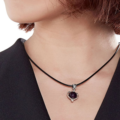 Bộ Bông Tai Và Mặt Dây Chuyền Thạch Anh Tím Ngọc Quý Gemstones BT4