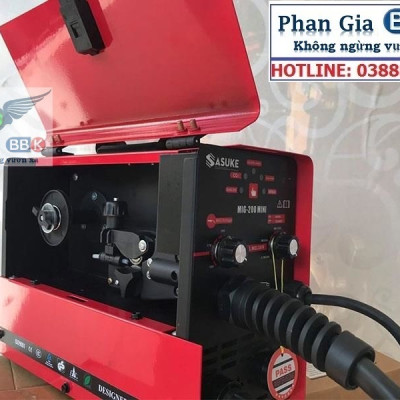 Máy hàn mini SASUKE MIG 200 - 3 chức năng - Tặng kèm 1 cuộn hàn 1kg