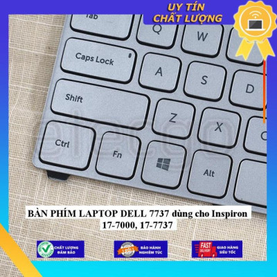 BÀN PHÍM LAPTOP DELL 7737 dùng cho Inspiron 17-7000, 17-7737 - Hàng Nhập Khẩu New Seal