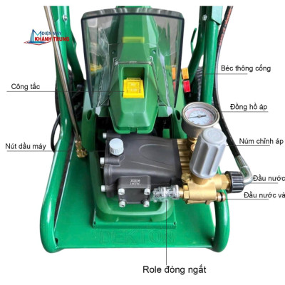 MÁY RỬA XE  2350W  DK-HPW2350AFR DEKTON -HÀNG CHÍNH HÃNG