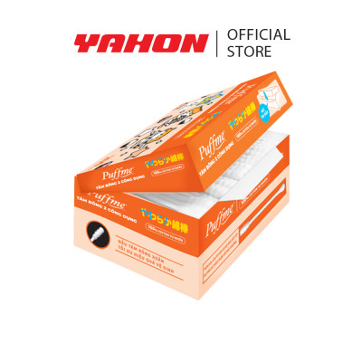 Combo 6 Hộp Tăm Bông 2 Công Dụng PUFFME, 200 Que/Hộp