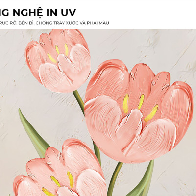 Set 5 tranh decor hiện đại trang trí phòng khách phòng ngủ, chất liệu formex 5mm kèm sẵn keo dán - GZ01