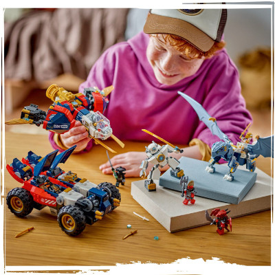 LEGO NINJAGO 71834 Đồ Chơi Lắp Ráp Chiến Giáp Kết Hợp Của Zane (1187 chi tiết)