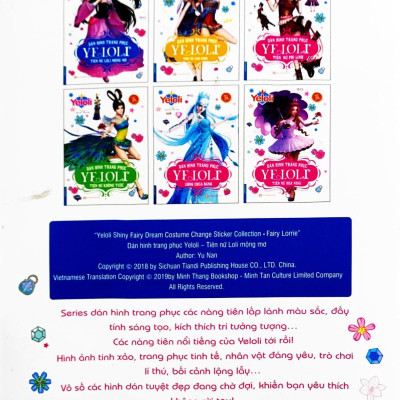 Dán Hình Trang Phục Yeloli - Tiên Nữ Loli Mộng Mơ