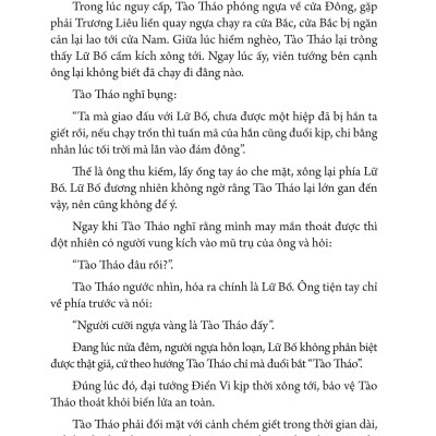 Mưu Lược Trung Hoa - Phần 3. MƯU LƯỢC TÀO THÁO