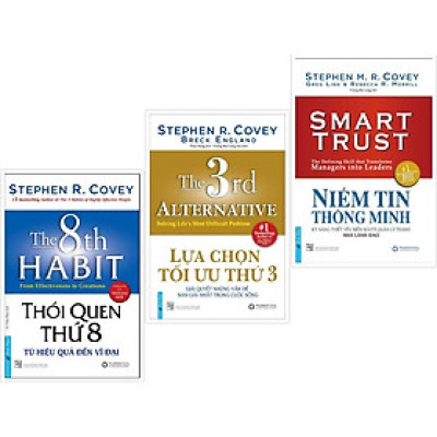 Combo Thói quen thứ 8 + Lựa chọn tối ưu thứ 3 + Niềm tin thông minh - FirstNews