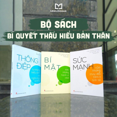 Sách: Combo Bí Quyết Thấu Hiểu Bản Thân:Bí Mật Sau Những Hành Vi Nhỏ+ Thông Điệp Từ Những Biểu Cảm Và Ngôn Ngữ Cơ Thể + Sức Mạnh Của Những Thay Đổi Tâm Lý Tinh Tế