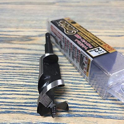 Mũi khoan gỗ ngắn 2 cạnh T 23mm  chuôi lục giác 6.35mm Onishi 