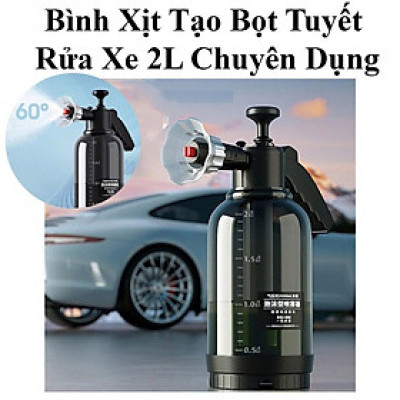 Bình Xịt Tạo Bọt Tuyết Rửa Xe 2L Chuyên Dụng