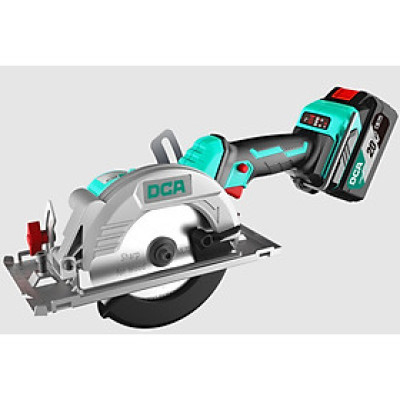 MÁY CƯA ĐĨA TRÒN KHÔNG CHỔI THAN DÙNG PIN 20V (KHÔNG GỒM PIN, SẠC) DCA ADMY125Z - HÀNG CHÍNH HÃNG