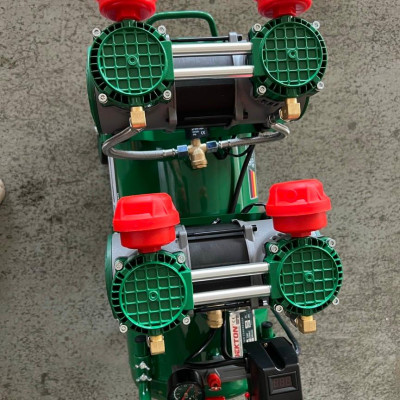 MÁY NÉN KHÍ KHÔNG DẦU 1250Wx2, 3,0HP 45L DEKTON DK-AC2945PLUS - HÀNG CHÍNH HÃNG