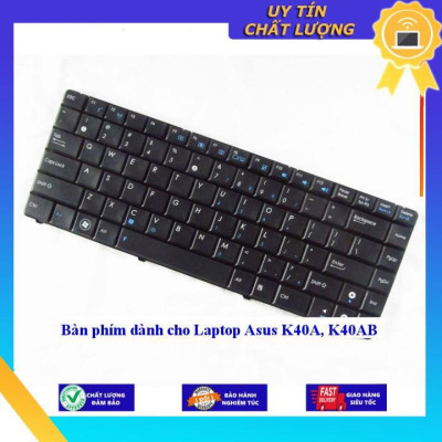 Bàn phím dùng cho Laptop Asus K40A K40AB - Hàng Nhập Khẩu New Seal