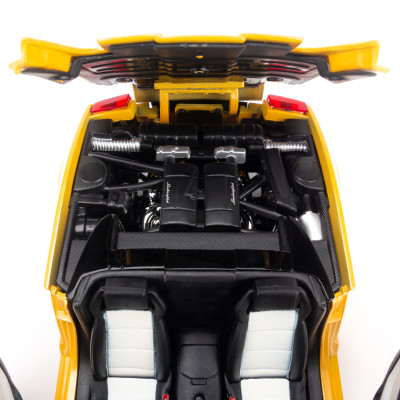 Mô Hình Xe Lamborghini Gallardo Spyder Yellow 1:18 Bburago - MH18-12016