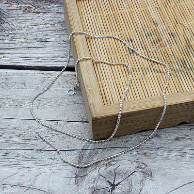 Dây Chuyền Nữ Bạc Hiểu Minh DCN009 bi tròn