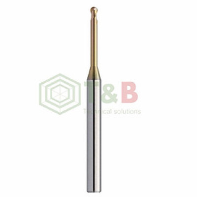 Dao Cầu Cổ Dài R2 x 25 x 70 L Union Tool Model HSLB2040-250,Dao phay ngón gia công sau nhiệt