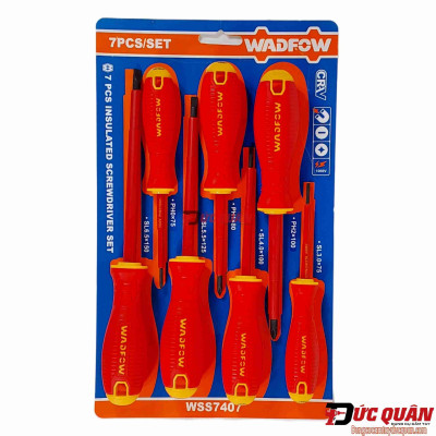 BỘ 7 TUA VÍT DẸP & BAKE CÁCH ĐIỆN WSS7407 WADFOW - HÀNG CHÍNH HÃNG