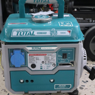 MÁY PHÁT ĐIỆN 0.65KW 2 THÌ XĂNG PHA NHỚT TOTAL TP18001 - HÀNG CHÍNH HÃNG