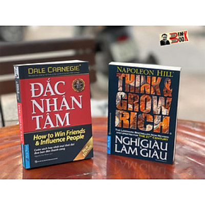 (Combo 2 cuốn) ĐẮC NHÂN TÂM VÀ NGHĨ GIÀU và LÀM GIÀU – Dale Carnegie và Napoleon Hill – First News – NXB Tổng hợp Thành phố Hồ Chí Minh (khổ nhỏ bỏ túi)