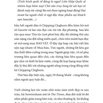 Một Vụ Án Của Jane Marple - Vụ Án Mạng Được Báo Trước