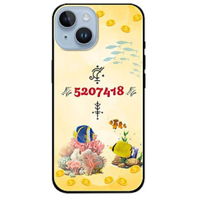 Ốp lưng dành cho Iphone 15 - 15 Plus - 15 Pro - 15 Pro Max - Con Số May Mắn - Hàng Chính Hãng