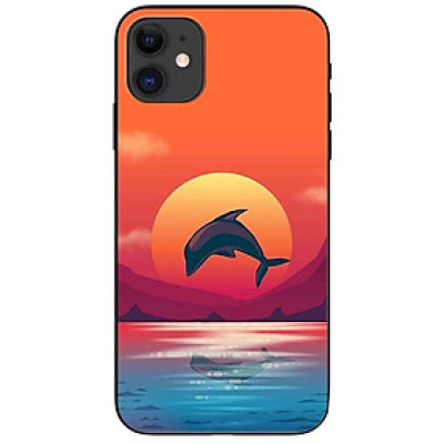 Ốp lưng dành cho Iphone 12 Mini Cá Heo