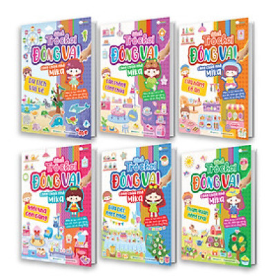Combo Sách trò chơi đóng vai Công chúa nhỏ Mika (6 Cuốn)