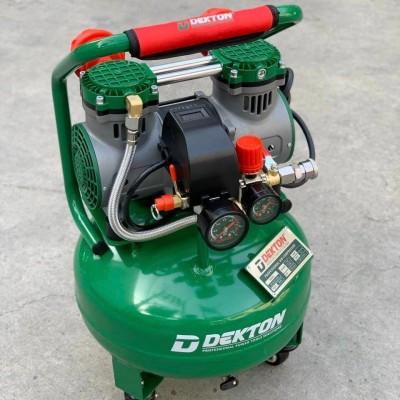 MÁY NÉN KHÍ KHÔNG DẦU 1,5HP 12L DEKTON DK-AC2912SW - HÀNG CHÍNH HÃNG