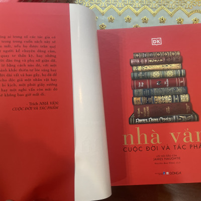 Nhà văn - cuộc đời và tác phẩm (Bìa cứng có áo, in màu)