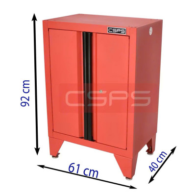 Tủ dụng cụ CSPS 61cm - 00 hộc kéo màu đỏ kèm chân tủ