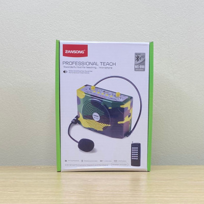 Loa bẫy chim trợ giảng Zansong WS-898 có bluetooth ( Hàng Chính Hãng )